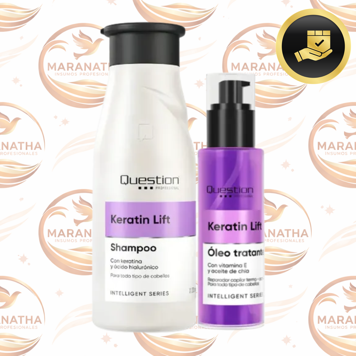 Pack Keratin Lift Shampoo + Oleo Porfesional Question