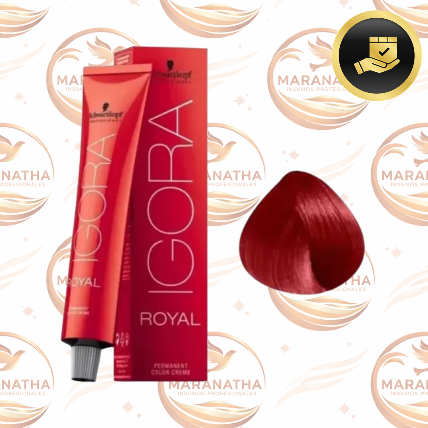 Tinta Schwarzkopf Igora Royal 6-88 Rubio Oscuro Rojo Intenso