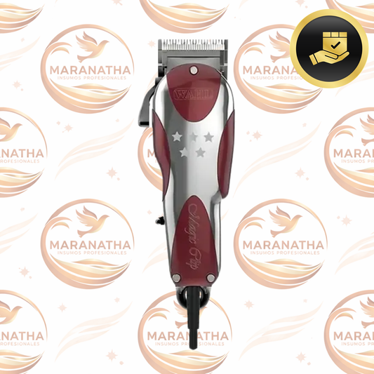 Wahl Magic Clip Profesional Clipper Con Cable Color Plata/rojo