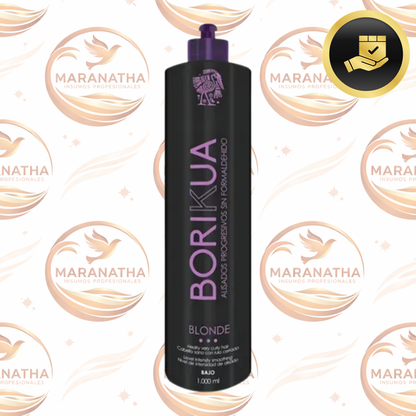 Brushing Progresivo Un Solo Paso Sin Formol Blonde Borikua