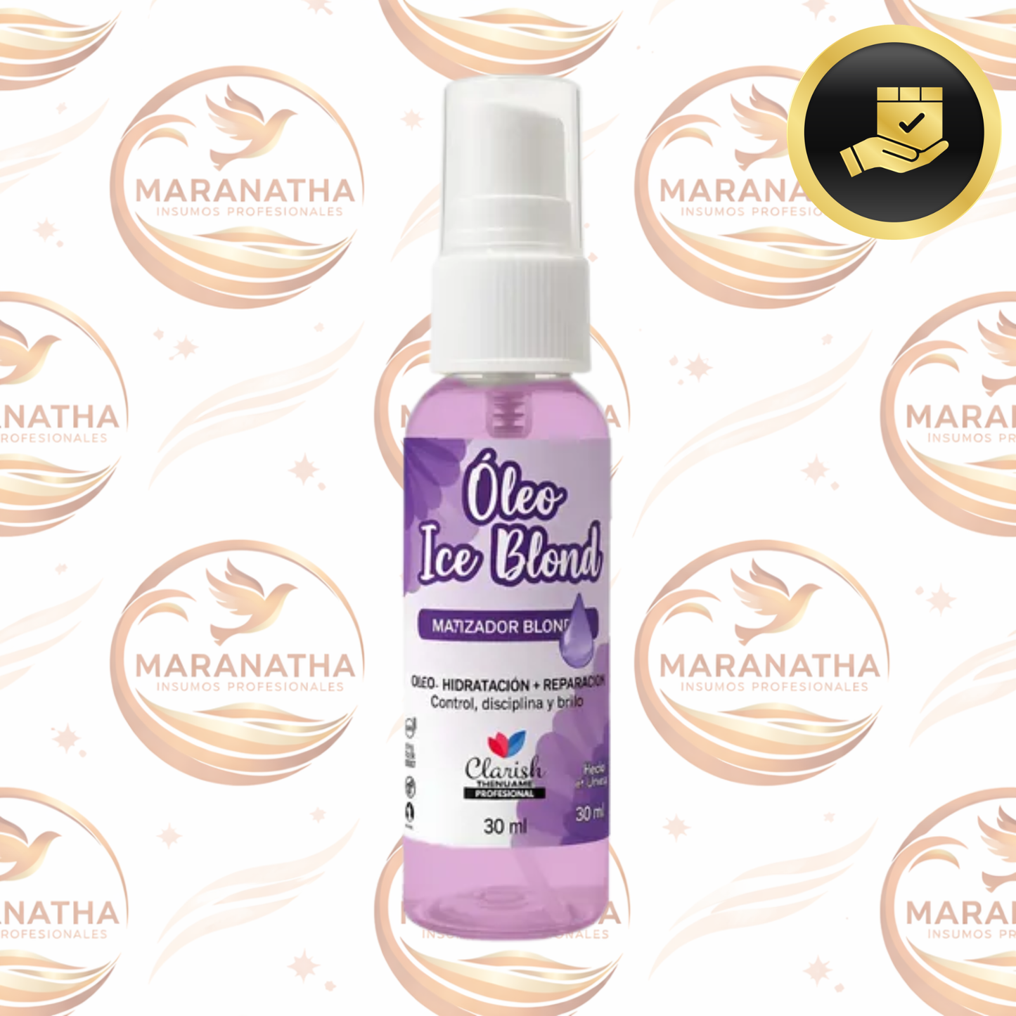 Oleo Blonde 30ml Ice Blond Clarish Profesional
