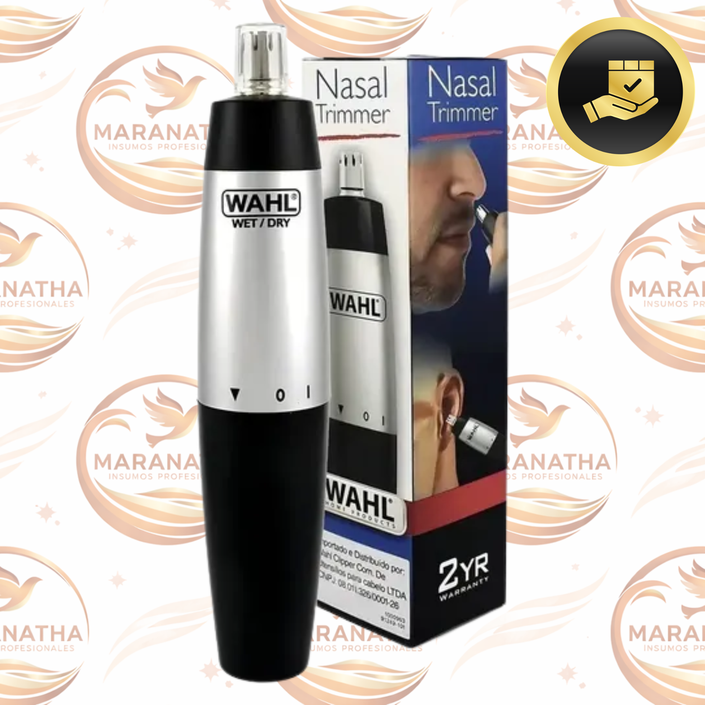 Nose trimmer Wahl Nasal Trimmer negra