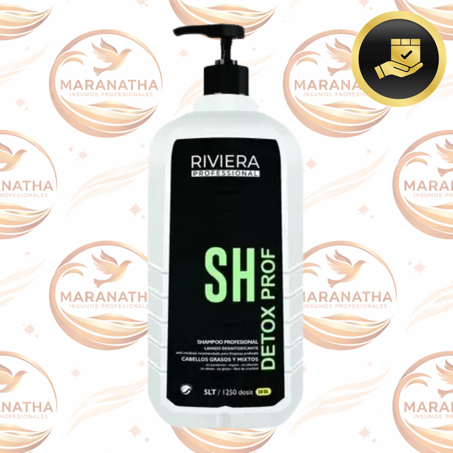 Shampoo Detox Profesional Riviera 5l Grasos Y Mixtos