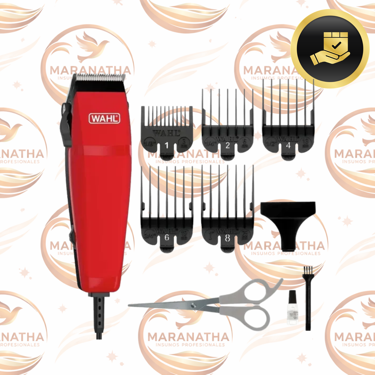 Cortadora de pelo Wahl Home Easy Cut roja