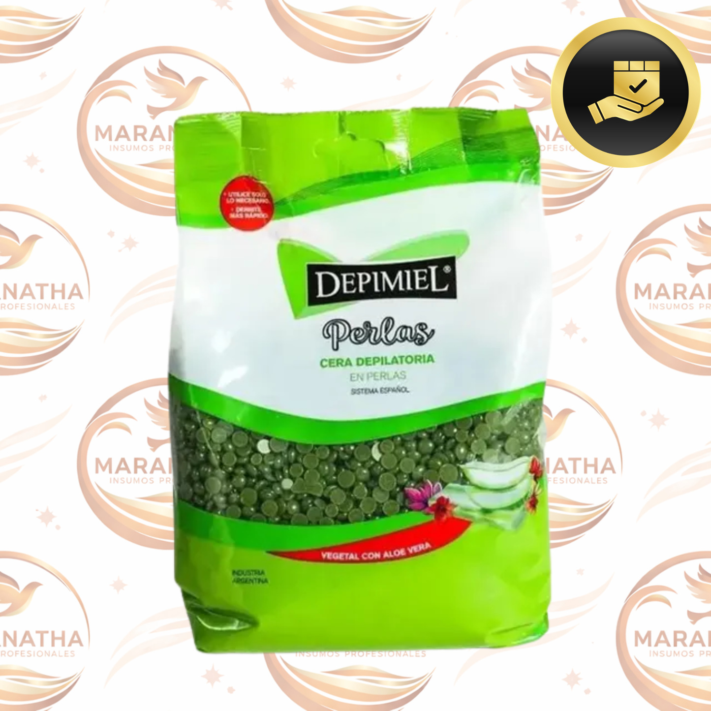 Depimiel Cera Depilatoria Vegetal En Perlas Sistema Español 400 gr