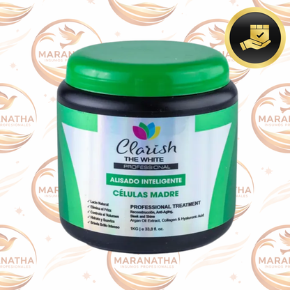 Alisado Celulas Madre Progresivo Organico 1kg Clarish