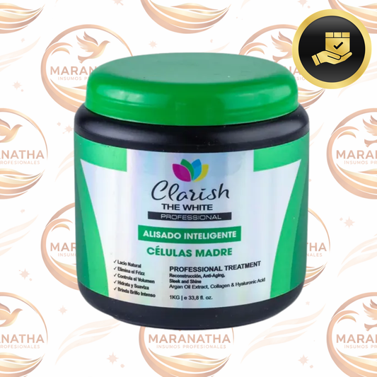 Alisado Celulas Madre Progresivo Organico 1kg Clarish
