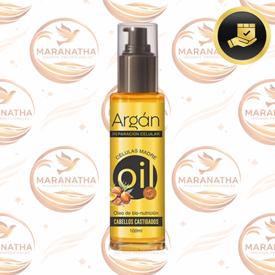 Aceite De Argán Oleo Con Células Madres Bio-nutrición 100ml