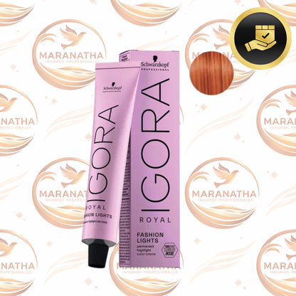 Tinta permanente Schwarzkopf Professional Igora Royal L-77 60 g