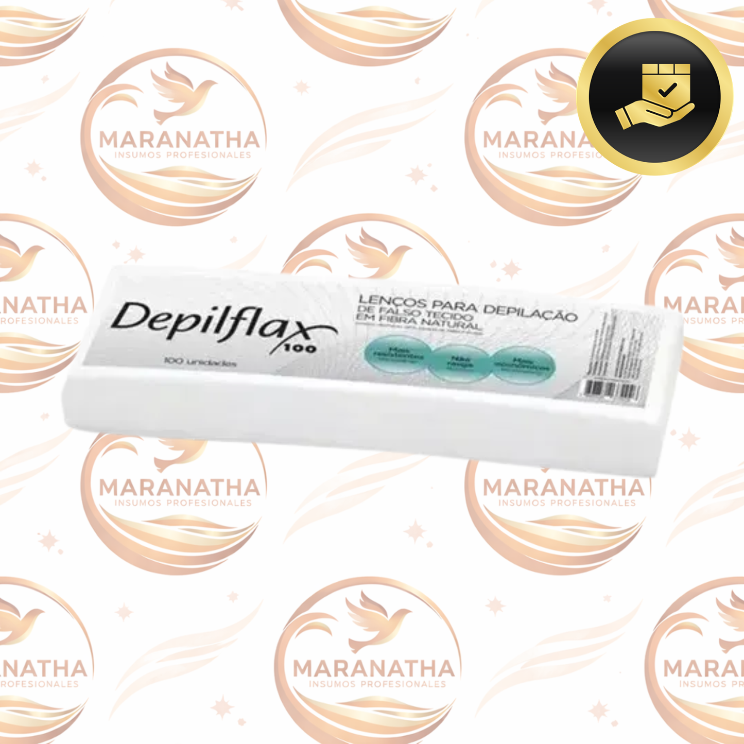 Bandas Depilatorias Para Cera X50 Depiflax