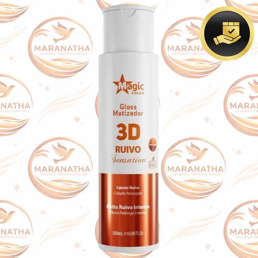 Matizador 3d Ruivo Sensation