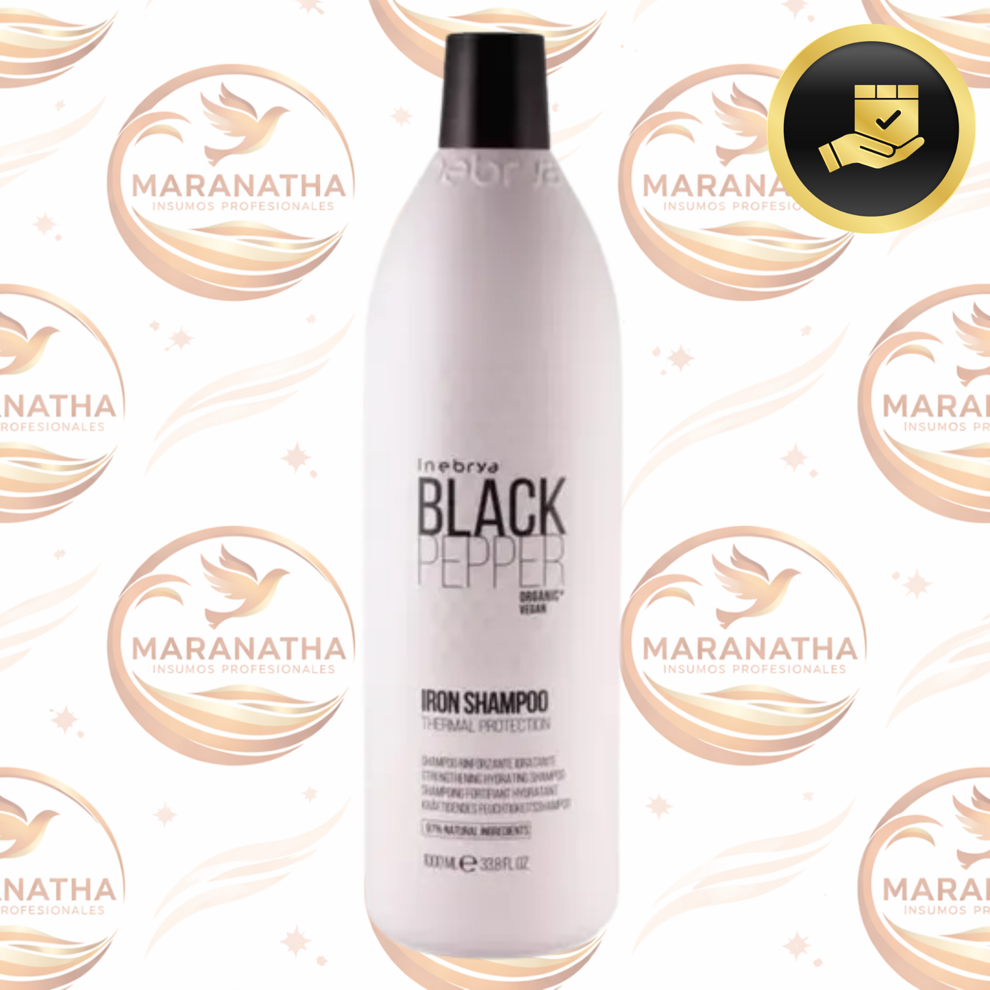 Shampoo Y Acondicionador Italiano Inebrya Black Pepper