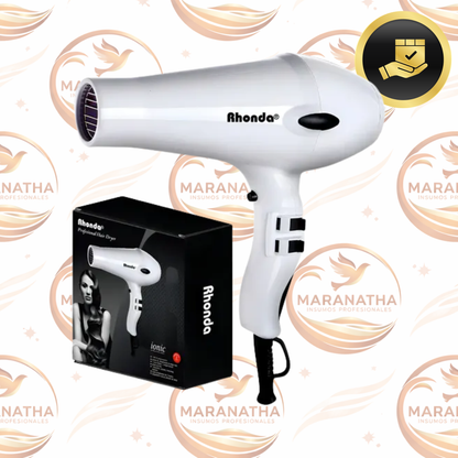 Secador de pelo RhondaIonic ZSSW3000/ZSSW300B blanco