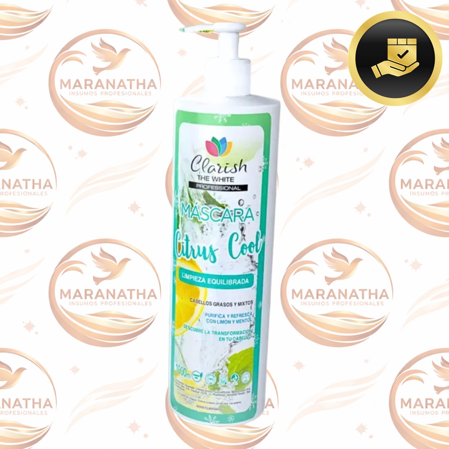 Acondicionador Sin Sal Lemon Fresh Cabellos Grasos Clarish