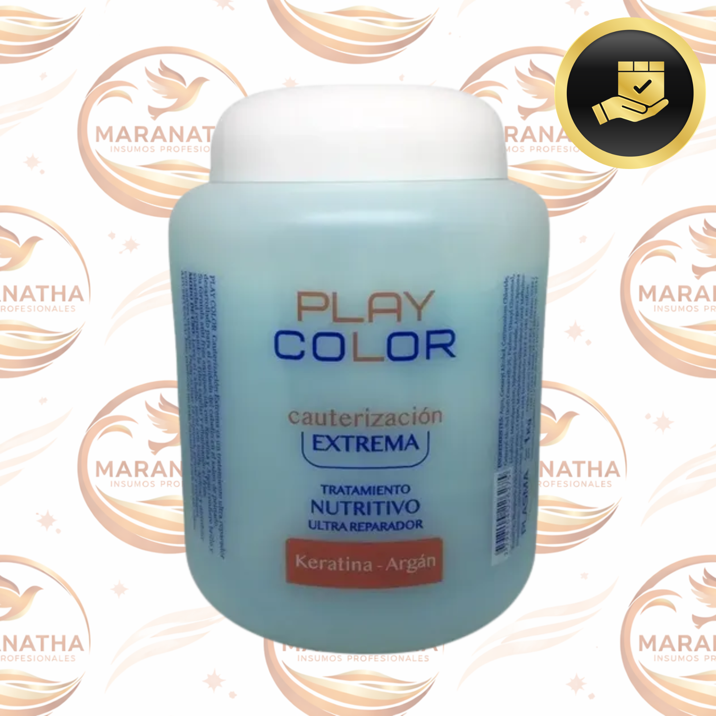 Baño De Crema Cauterización Extrema Argán Play Color 1kg