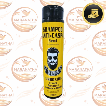 Shampoo Anti Caida Del Cabello Anti Caspa Turboxidil 300ml