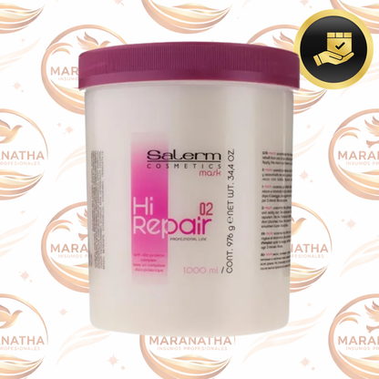 Mascarilla Reparadora Salerm Hair Repair 1000ml Profesional