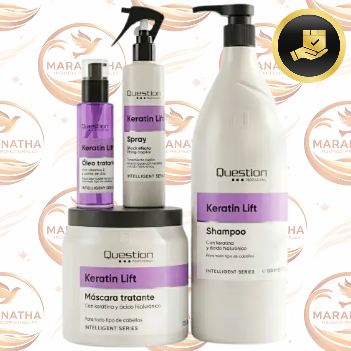 Pack Reparador Completo Keratin Lift Question Profesional