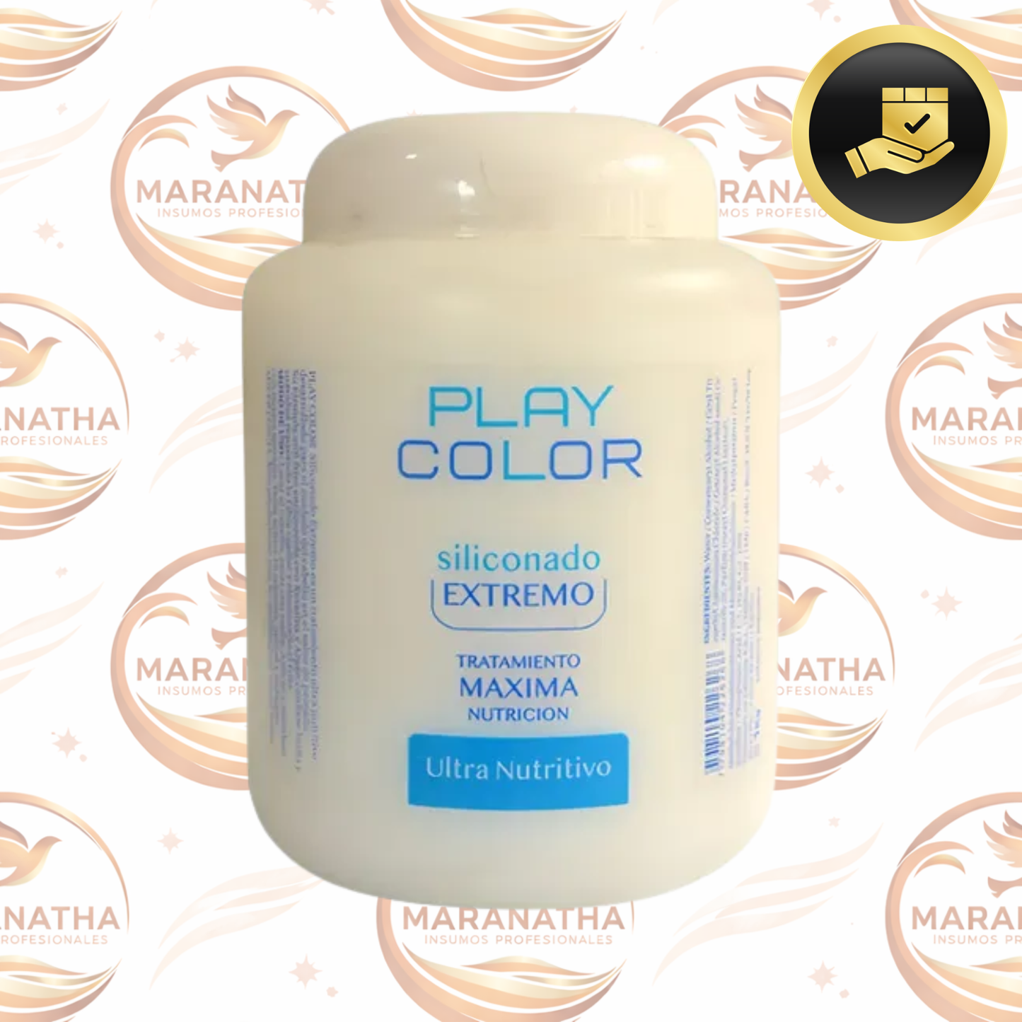 Baño De Crema Siliconado Extremo  Nutritivo 1kg Play Color