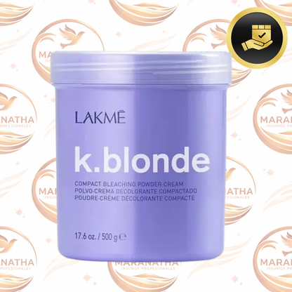 Decolorante Polvo-crema Compactado Lakme K.blonde Tono 8 Castaño