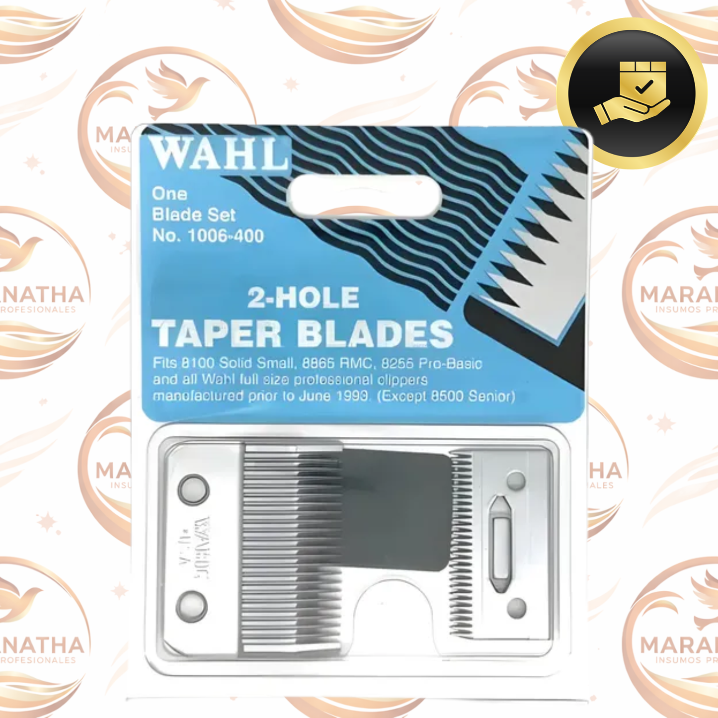 Repuesto Cuchilla Super Taper Chrome Designer Icon Senior