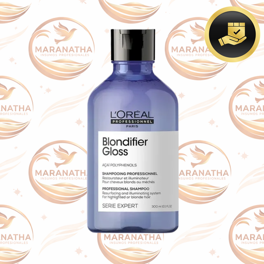 Shampoo Iluminador Blondifier Para Rubios Loreal Pro 300 Ml