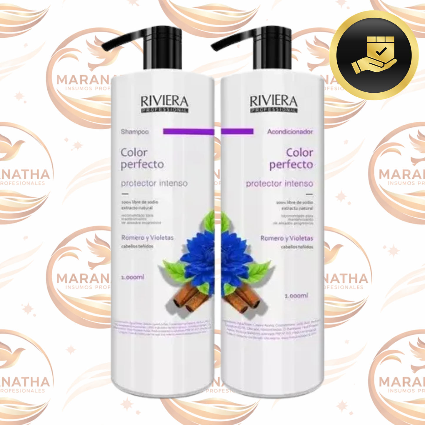 Shampoo + Acondicionador Riviera - Cabellos Teñidos
