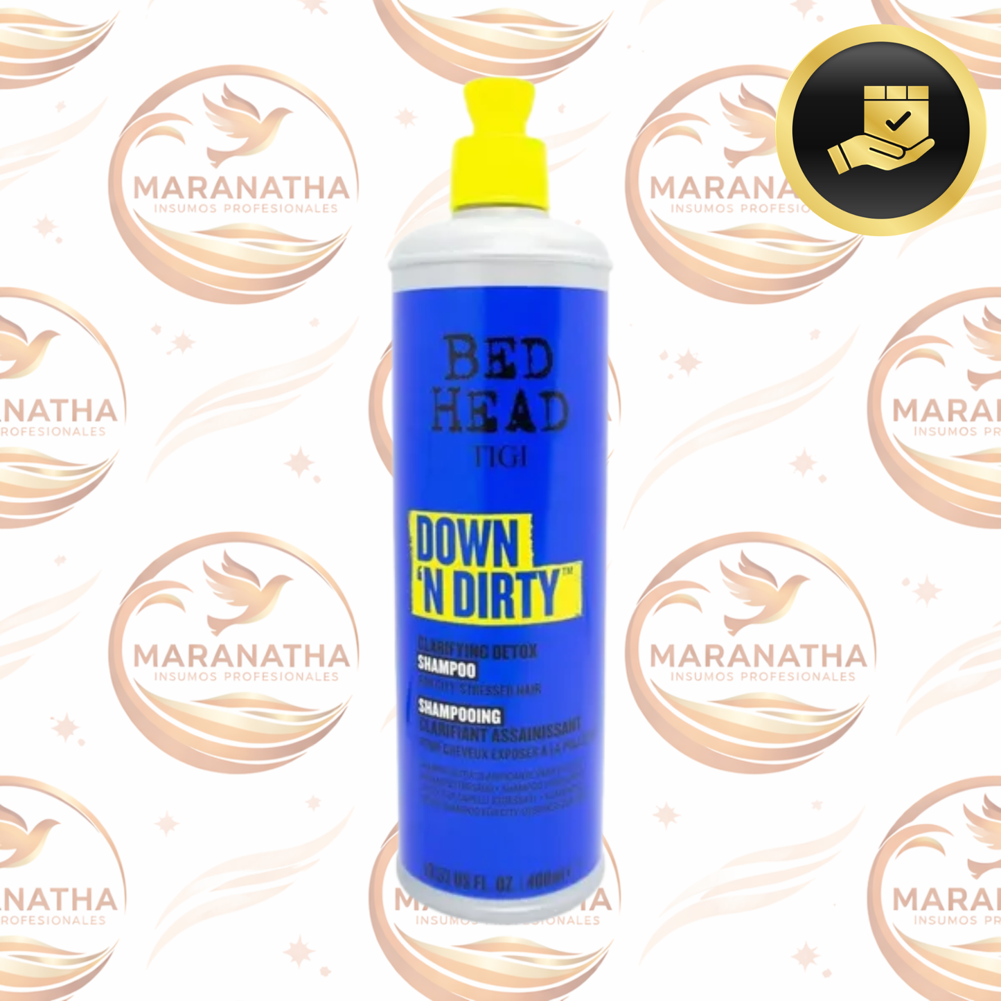 Tigi Bed Head Down N Dirty Shampoo Clarifying Detox X 400ml