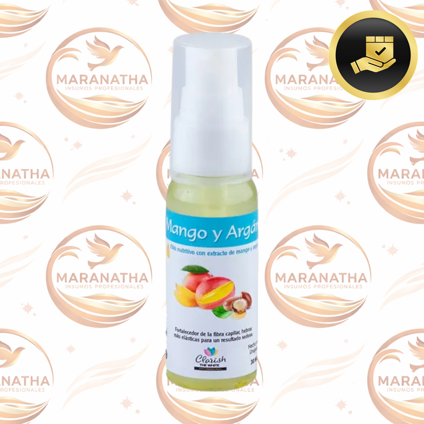 Olio Fortalecedor Capilar Extracto Mango Y Argan  30ml