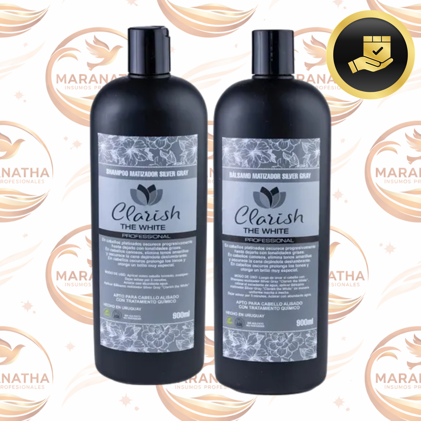 Shampoo O Acondicionador Matizador Silver Gray 900 Ml