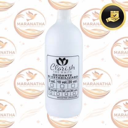 Oxidante Cremoso Estabilizador 1lt Clarish The White Deco