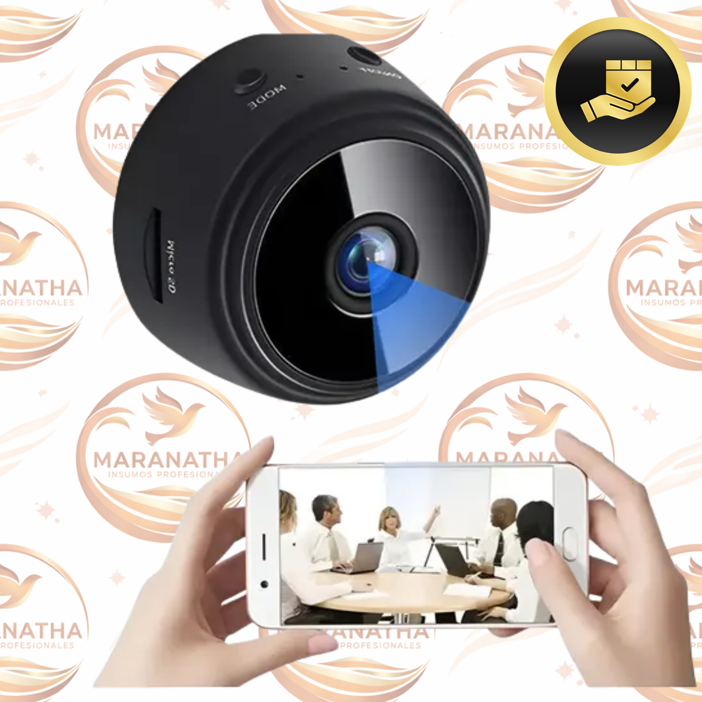 Mini Cámara Espía Inalámbrica 1080p Wifi Visión! Sin Sd !