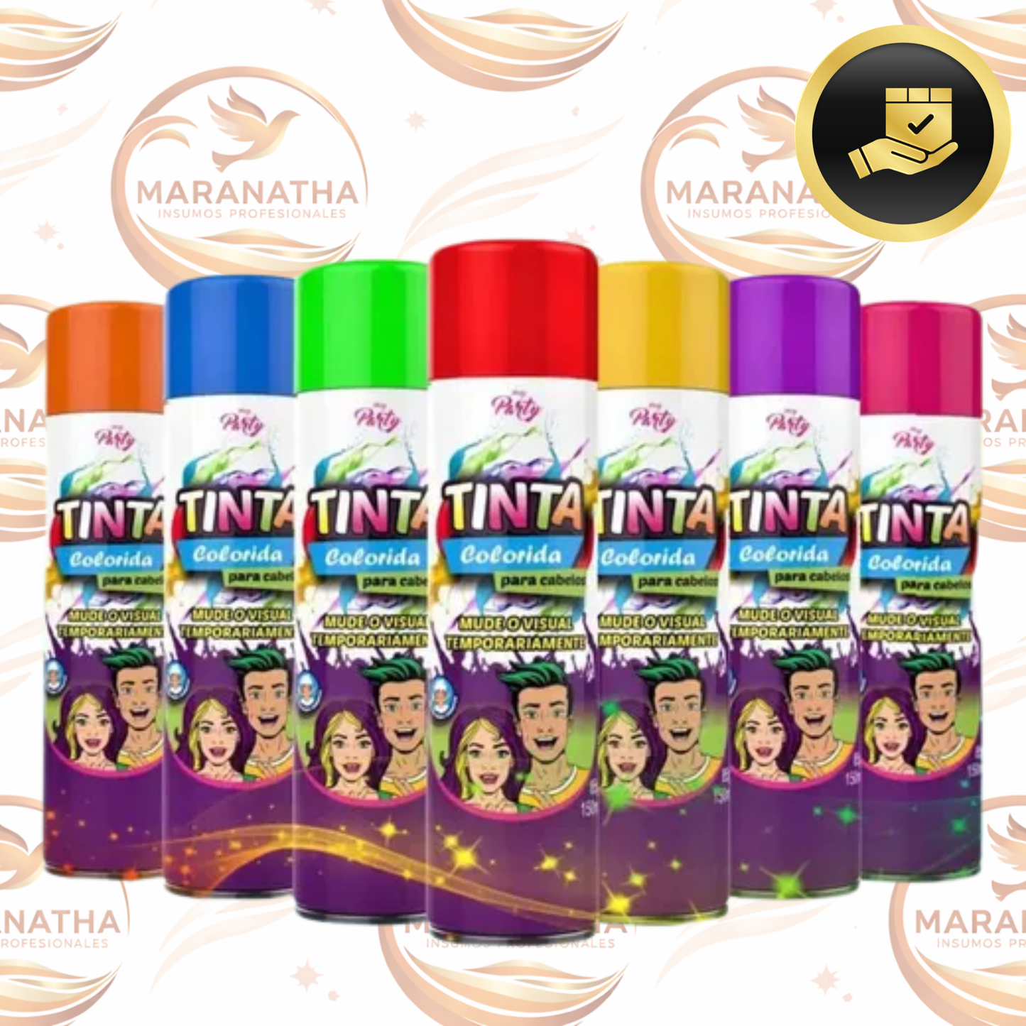 Tinta Fantasía Varios Colores