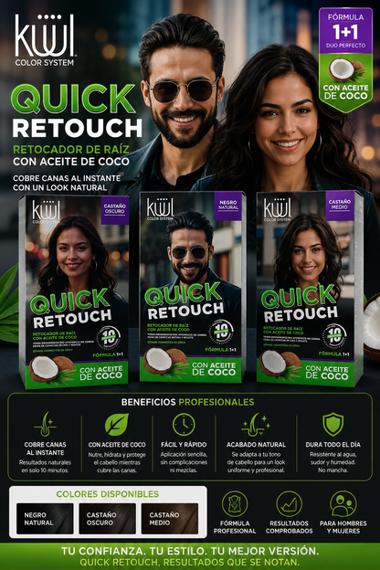 Tinte Retocador Raíz Küül Quick Retouch 3 Tonos