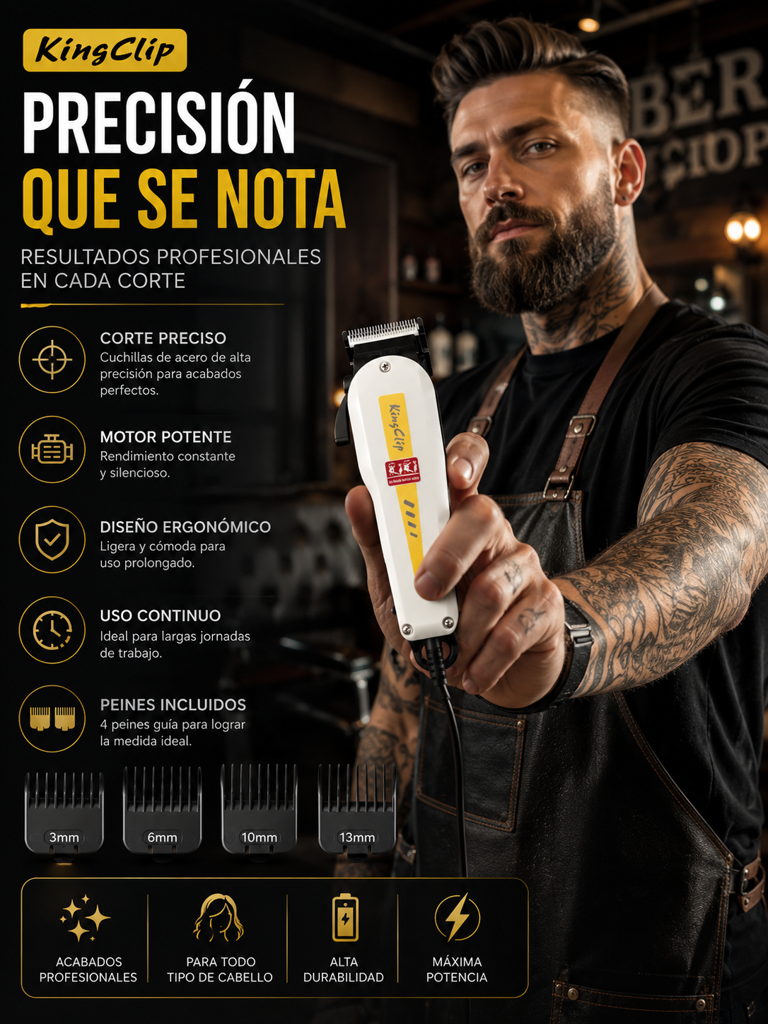 Maquina De Corte Kiki Profesional Doble Color Estudiante