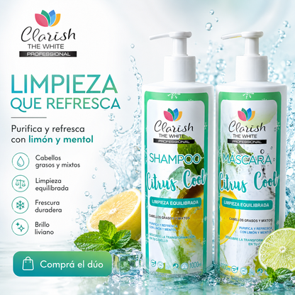 Pack Shampoo Sin Sal + Acondiccionador Menta Y Limon