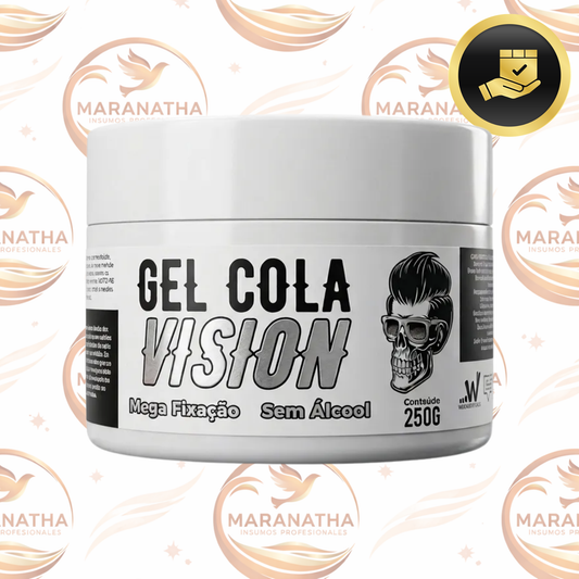 Cera Modeladora Gel Cola Vision 250ml Mega Fijacion