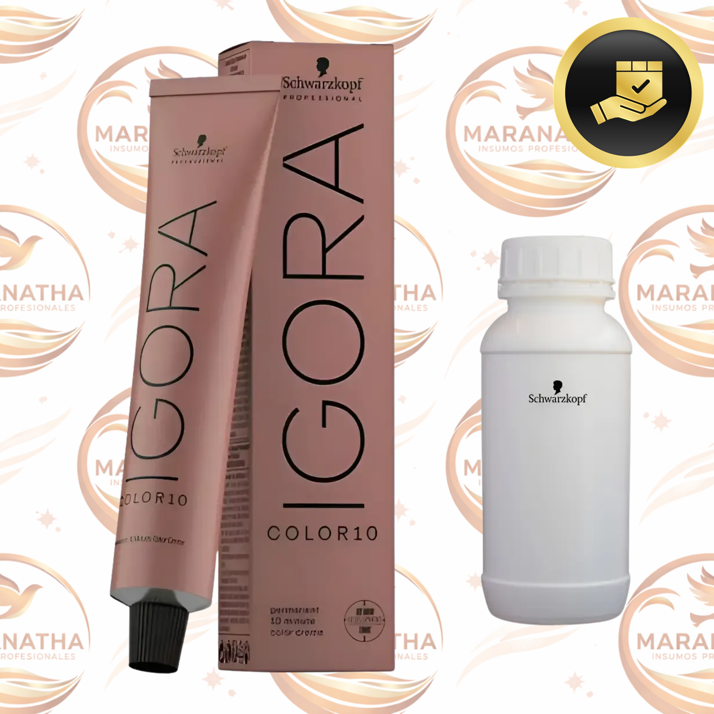 Tinta Igora Color 10 Con Oxidante 60ml Profesional