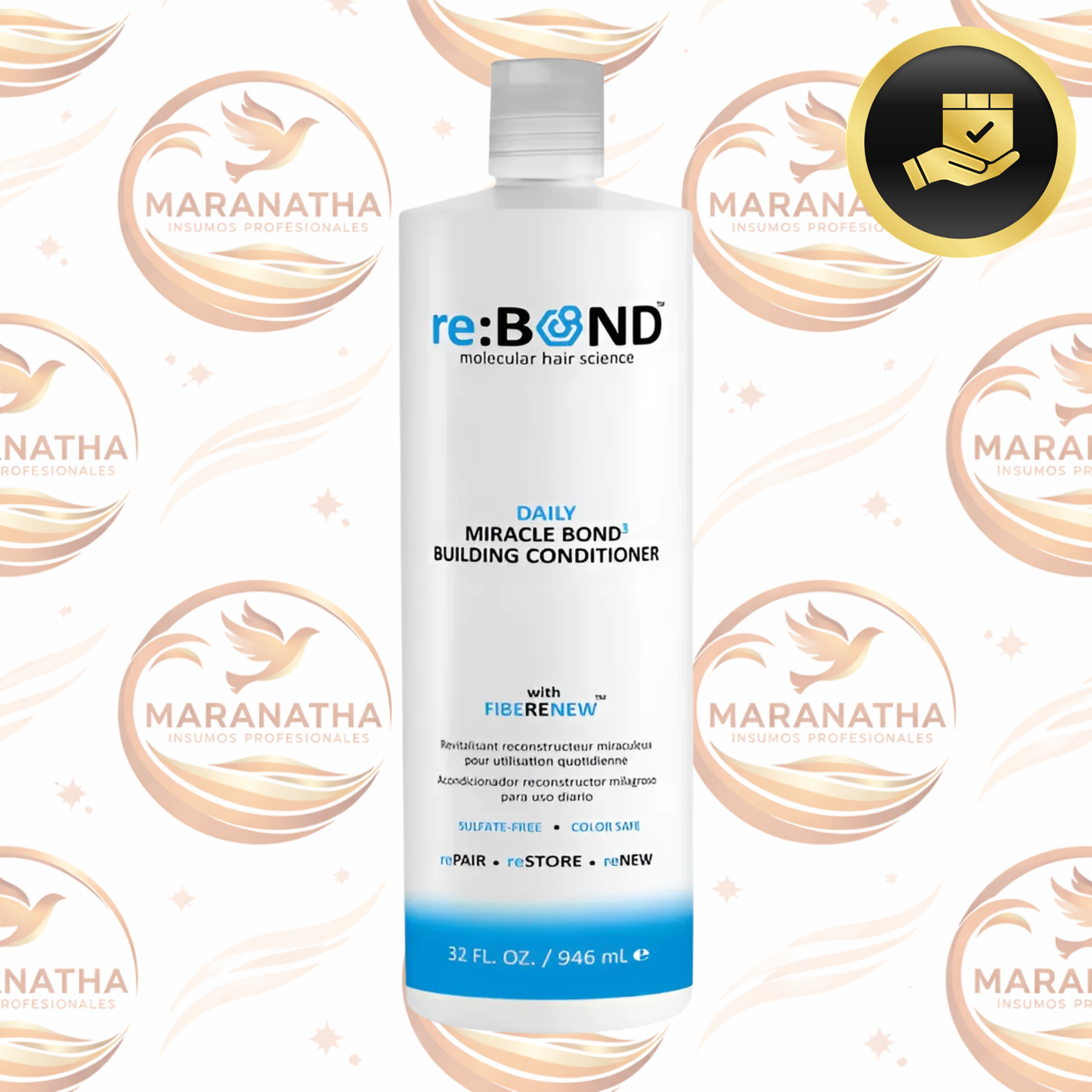 Acondicionador Rebond 946ml Profesional Reconstruccion