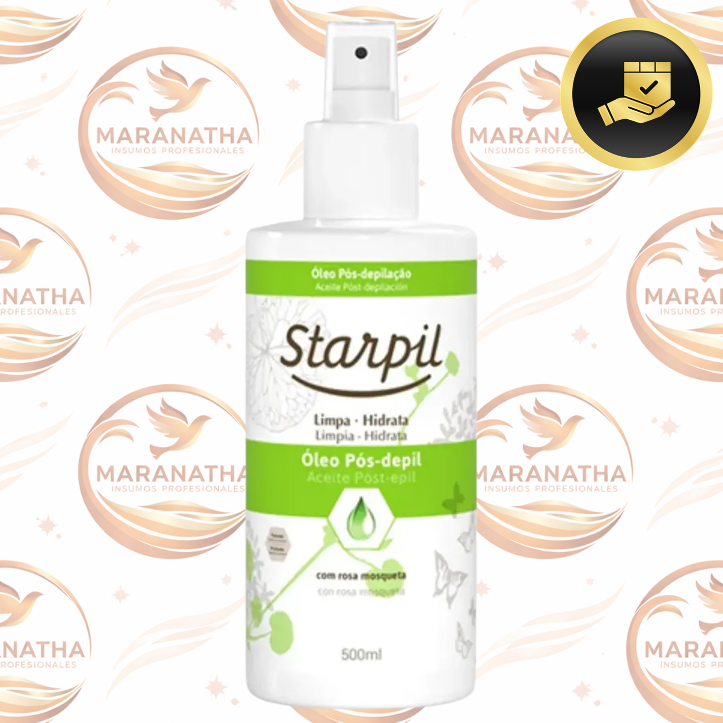 Oleo Pos Depilatorio Limpia Hidrata Starpil 500ml