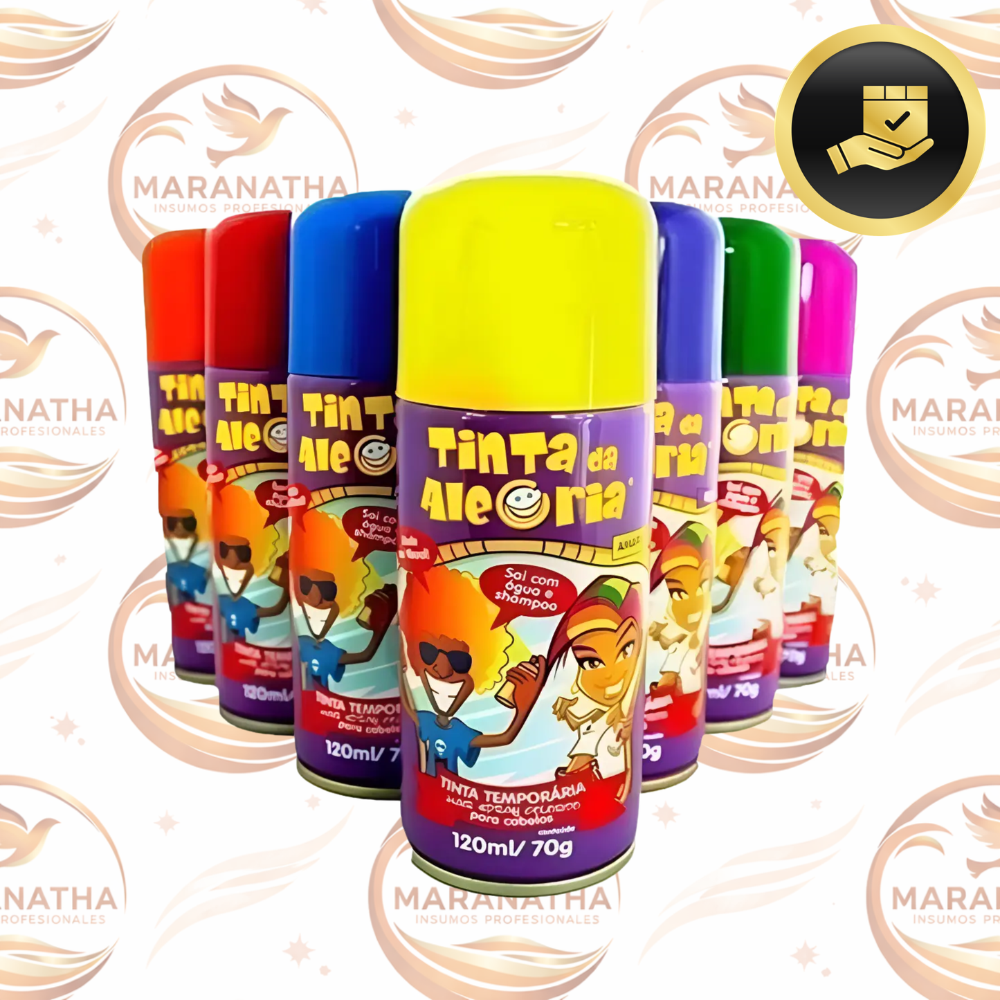 Tinta Fantasía Varios Colores