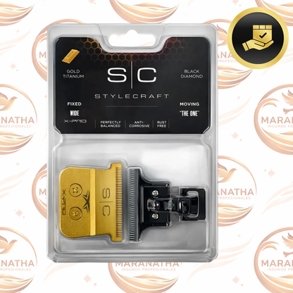 Cuchilla De Repuesto Stylecraft Gold Titanium X-pro The One