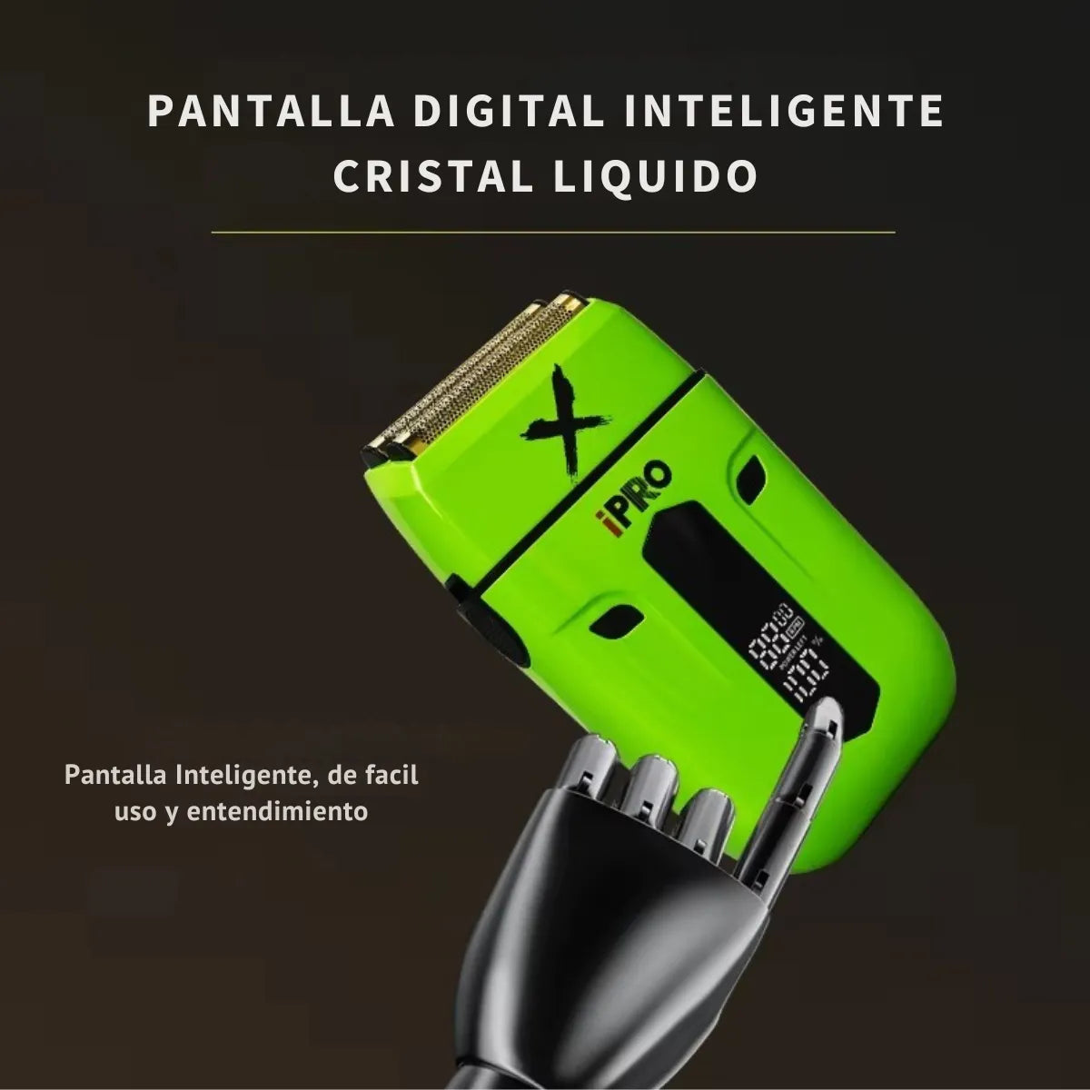 Rasuradora Ipro Profesional 8800 Rpm Digital Ultra
