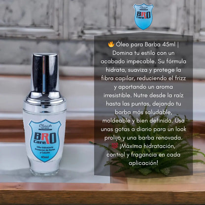 Oleo Para Barba Exquisite Men Clarish The White 45ml