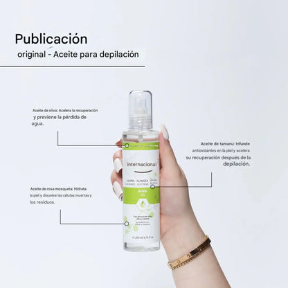 Oleo Pos Depilatorio Limpia Hidrata Starpil 500ml