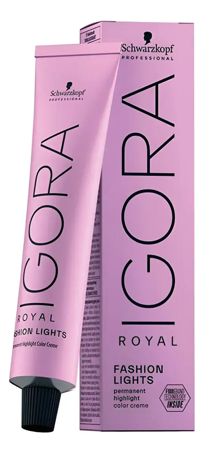 Tinta Igora Fashion Lights 60 Ml Mas Oxidante De 60ml