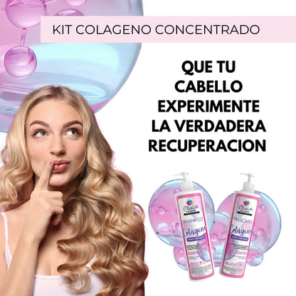 Acondicionador Sin Sal Colageno Concentrado 1lt Clarish