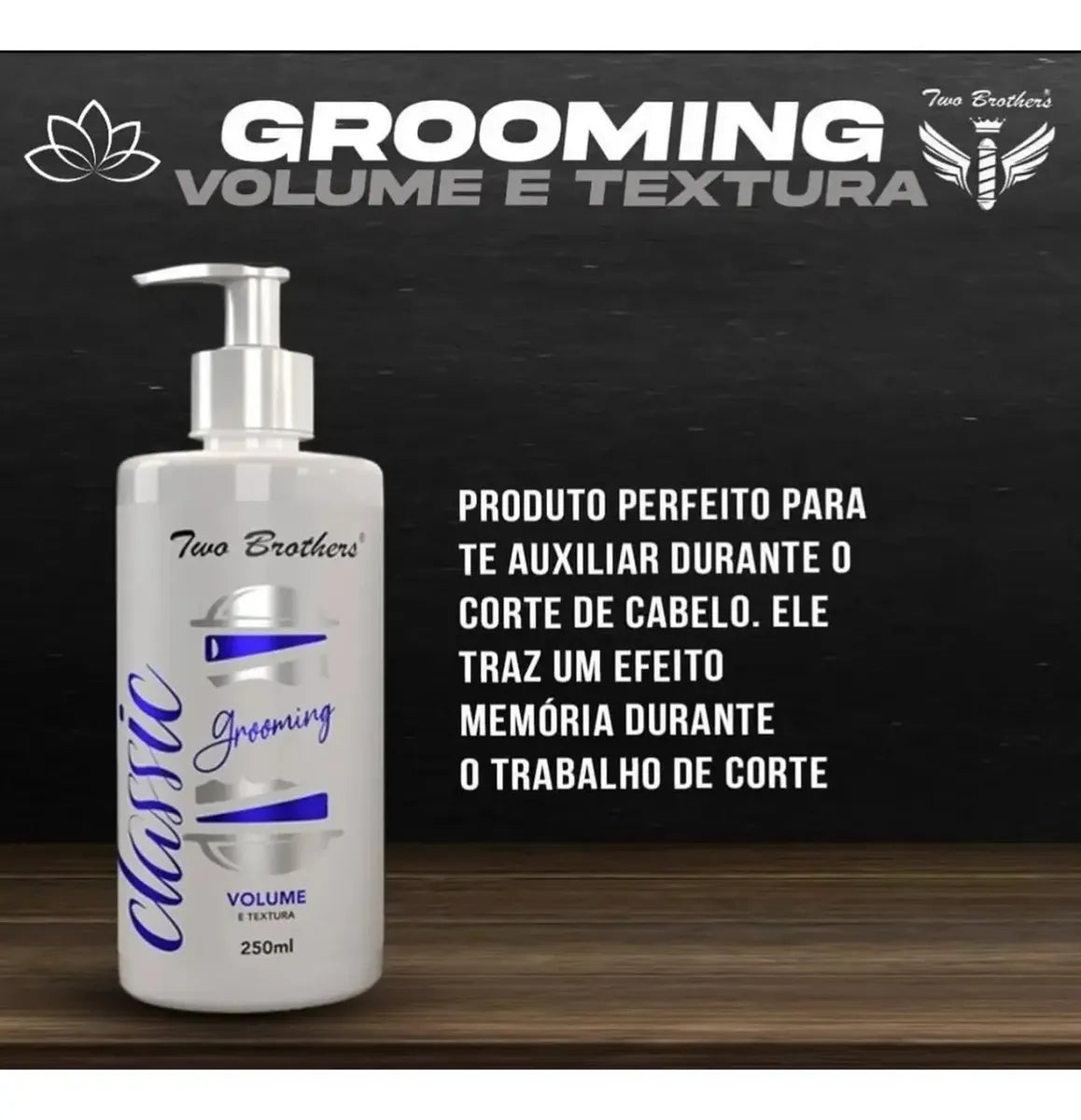Grooming Para Peinado Y Volumen Two Brother 250ml Barberia