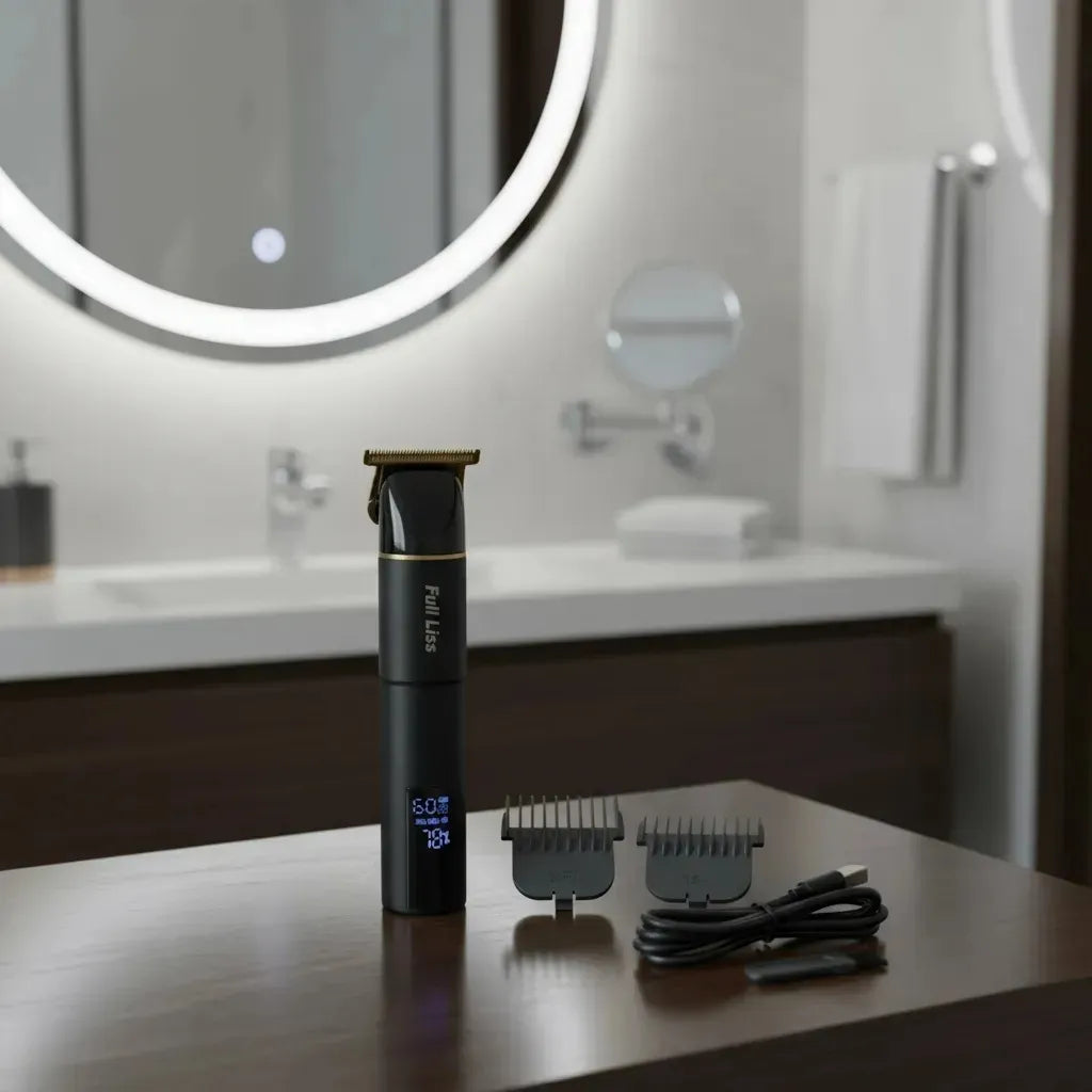 Full Liss Cortapelo Inalambrica Dorada T-blade Usb