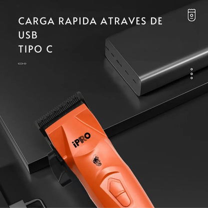 Maquina Corta Pelo Inalambrica Profesional Ipro 7200rpm